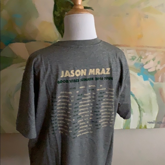 NWOT Jason Mraz Concert Tshirt 2018 Unisex Medium - Picture 15 of 15